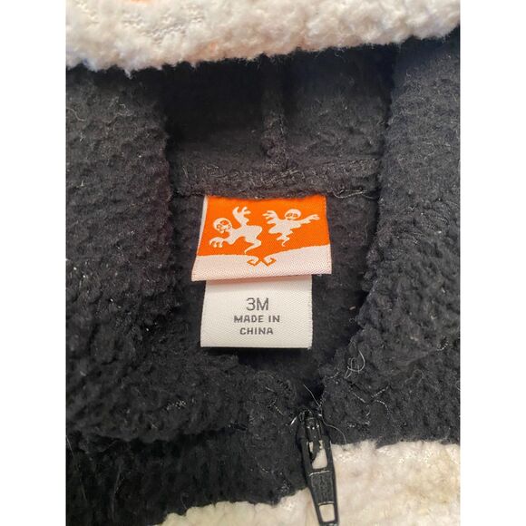 Baby 3 Month Penguin Hooded Body Suit Halloween Costume Infant Plush Newborn - Picture 4 of 9